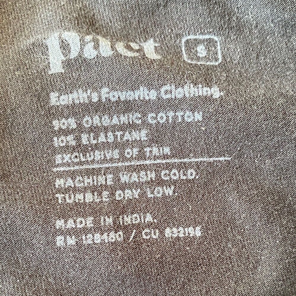 Pact Black Organic On The Go-To Bootcut Leggings - Picture 2 of 5